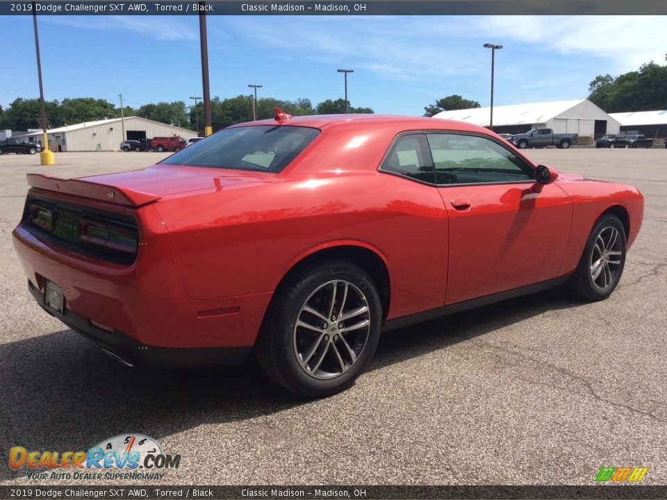 2019 Dodge Challenger SXT AWD Torred / Black Photo #6