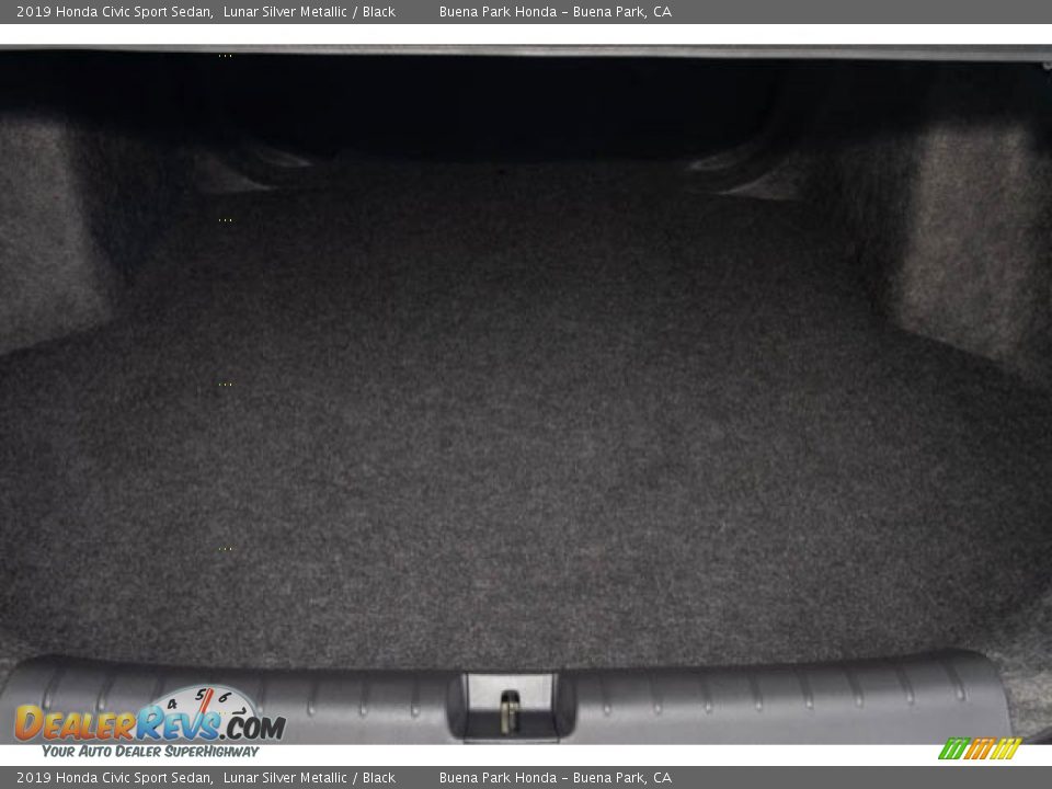 2019 Honda Civic Sport Sedan Lunar Silver Metallic / Black Photo #20
