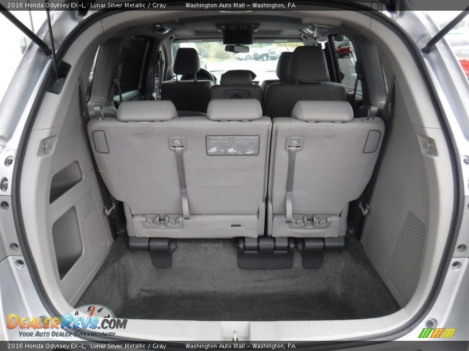 2016 Honda Odyssey EX-L Lunar Silver Metallic / Gray Photo #27