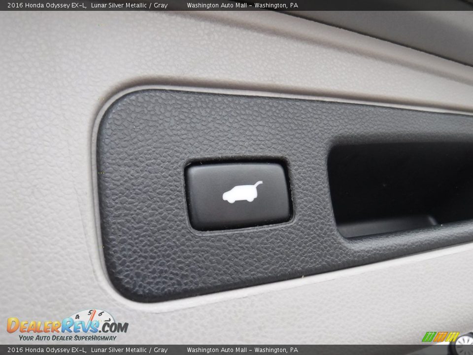 2016 Honda Odyssey EX-L Lunar Silver Metallic / Gray Photo #28