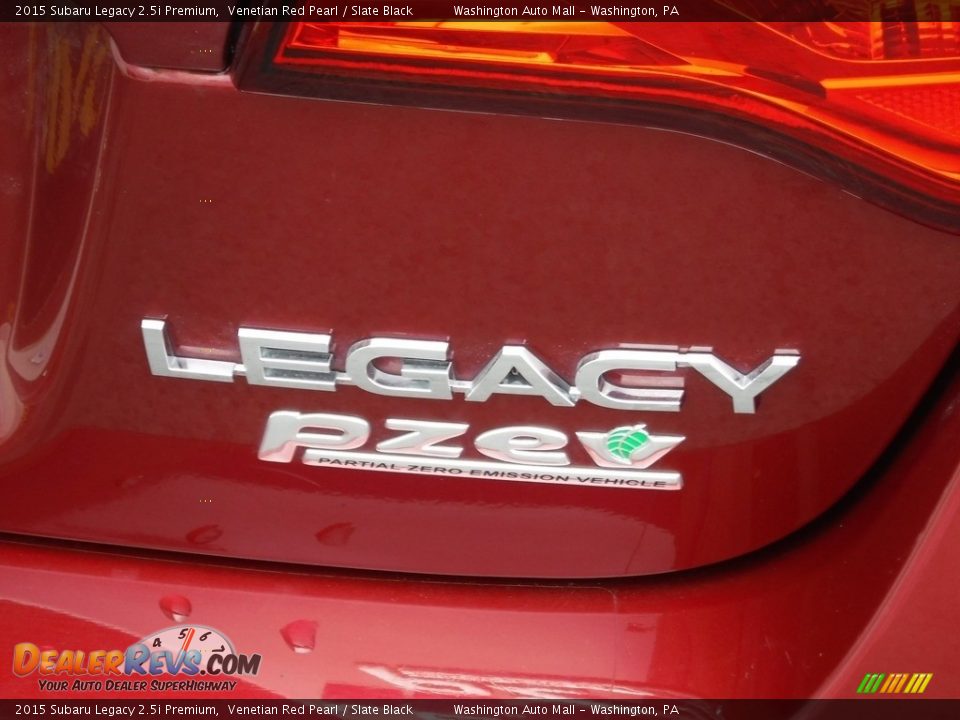 2015 Subaru Legacy 2.5i Premium Venetian Red Pearl / Slate Black Photo #11