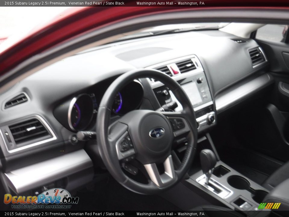 2015 Subaru Legacy 2.5i Premium Venetian Red Pearl / Slate Black Photo #14