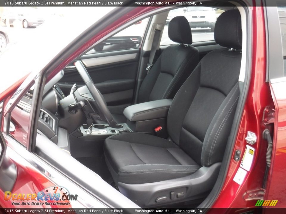 2015 Subaru Legacy 2.5i Premium Venetian Red Pearl / Slate Black Photo #15