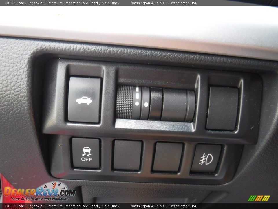 2015 Subaru Legacy 2.5i Premium Venetian Red Pearl / Slate Black Photo #17
