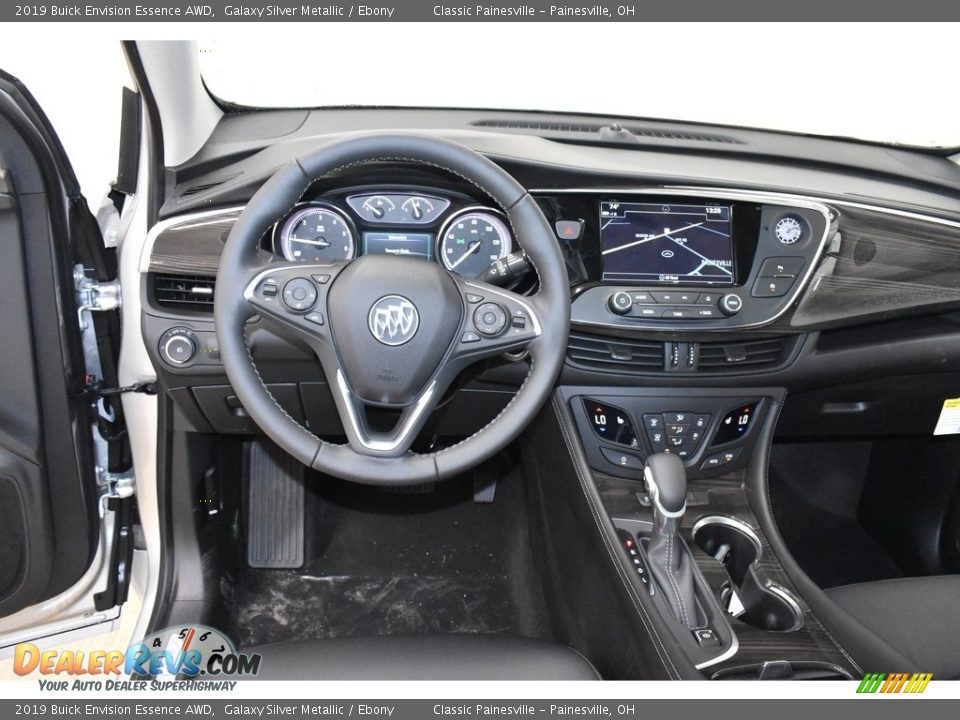 2019 Buick Envision Essence AWD Galaxy Silver Metallic / Ebony Photo #8