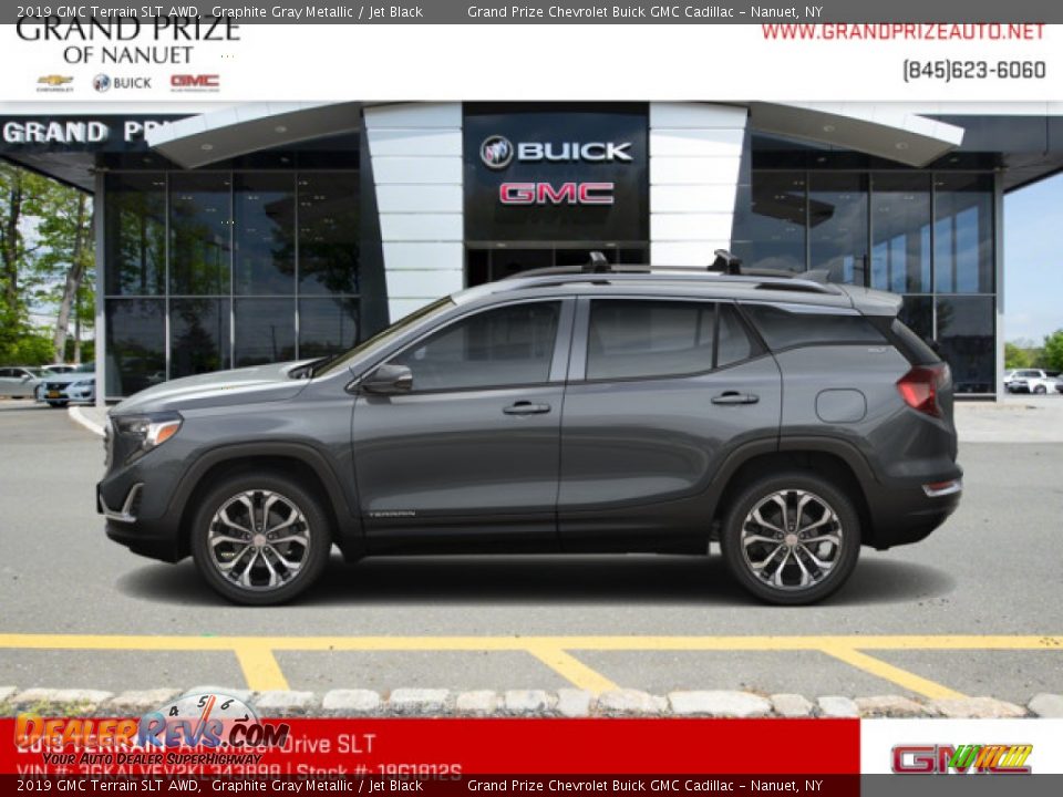 2019 GMC Terrain SLT AWD Graphite Gray Metallic / Jet Black Photo #2