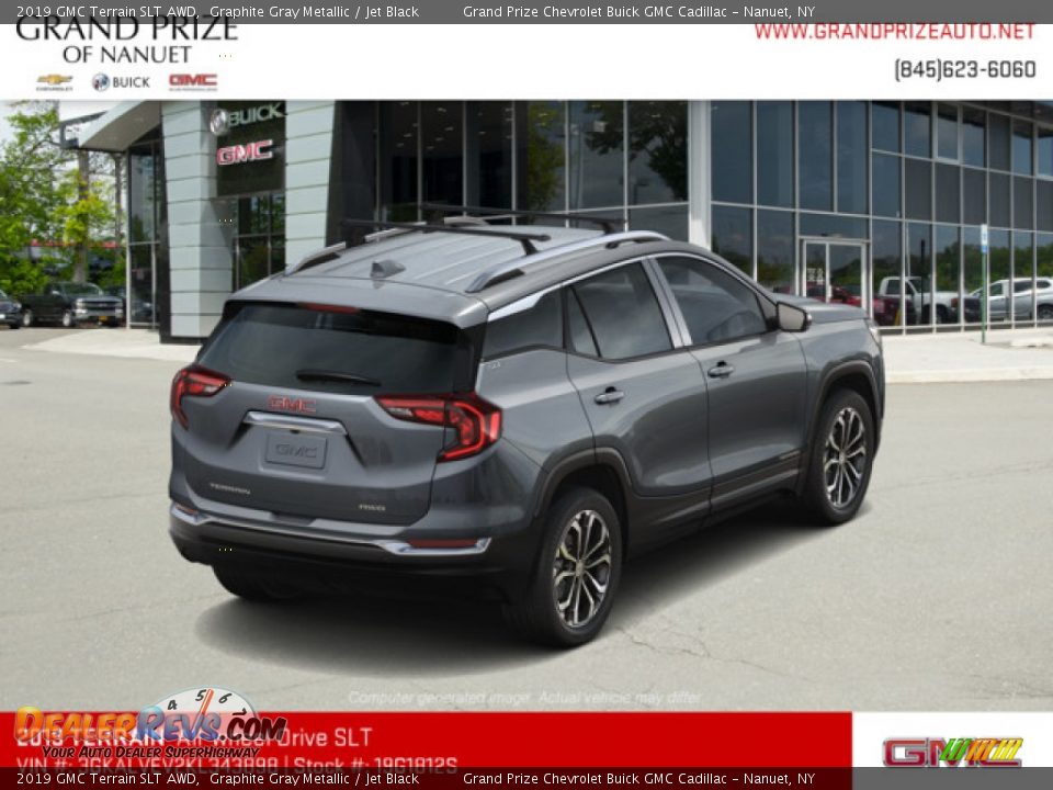 2019 GMC Terrain SLT AWD Graphite Gray Metallic / Jet Black Photo #3
