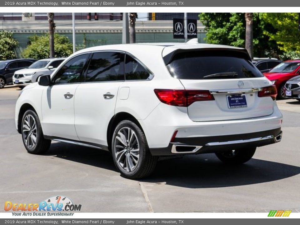 2019 Acura MDX Technology White Diamond Pearl / Ebony Photo #5