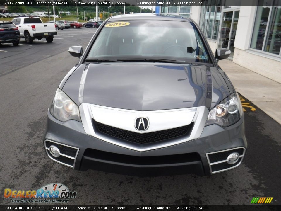2012 Acura RDX Technology SH-AWD Polished Metal Metallic / Ebony Photo #5
