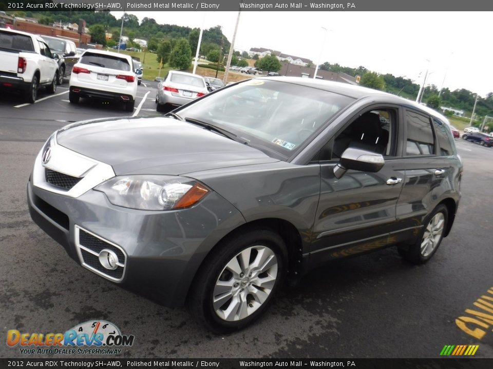 2012 Acura RDX Technology SH-AWD Polished Metal Metallic / Ebony Photo #6