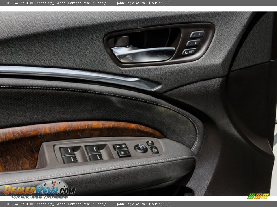 2019 Acura MDX Technology White Diamond Pearl / Ebony Photo #12
