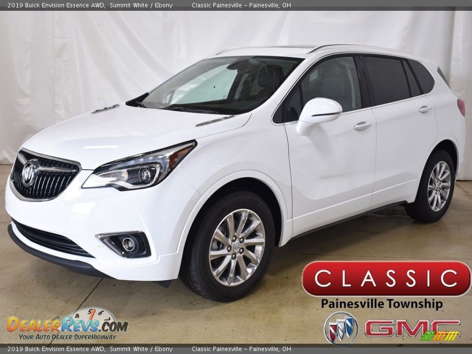 2019 Buick Envision Essence AWD Summit White / Ebony Photo #1