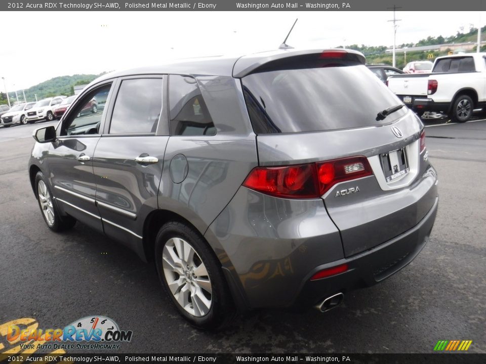 2012 Acura RDX Technology SH-AWD Polished Metal Metallic / Ebony Photo #8