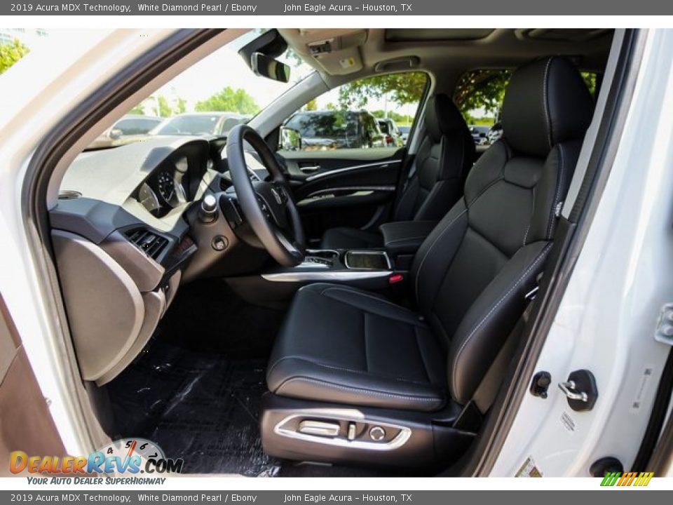 2019 Acura MDX Technology White Diamond Pearl / Ebony Photo #15