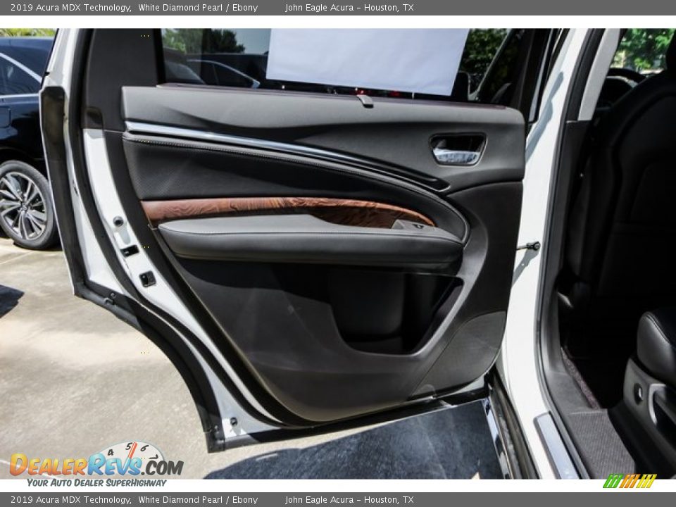 2019 Acura MDX Technology White Diamond Pearl / Ebony Photo #16