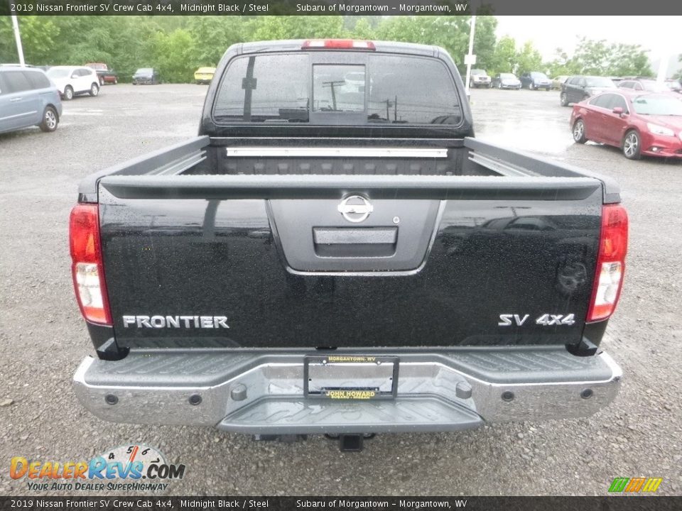2019 Nissan Frontier SV Crew Cab 4x4 Midnight Black / Steel Photo #5