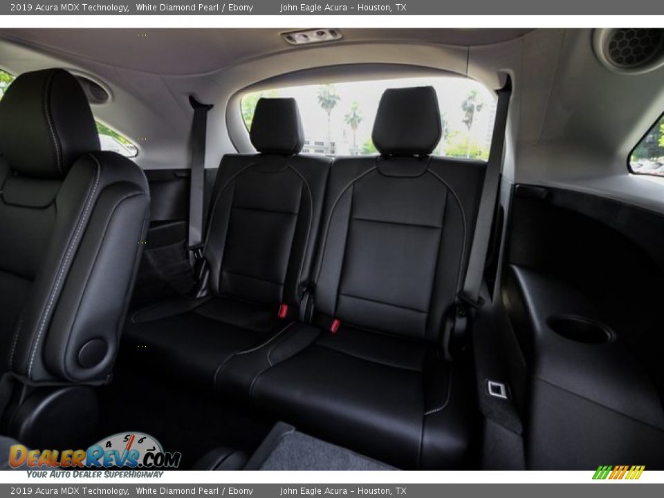 2019 Acura MDX Technology White Diamond Pearl / Ebony Photo #18