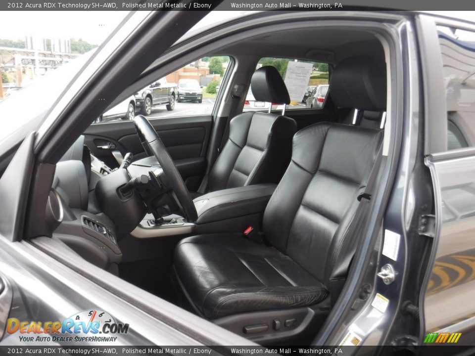 2012 Acura RDX Technology SH-AWD Polished Metal Metallic / Ebony Photo #13