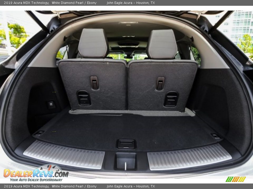 2019 Acura MDX Technology White Diamond Pearl / Ebony Photo #19