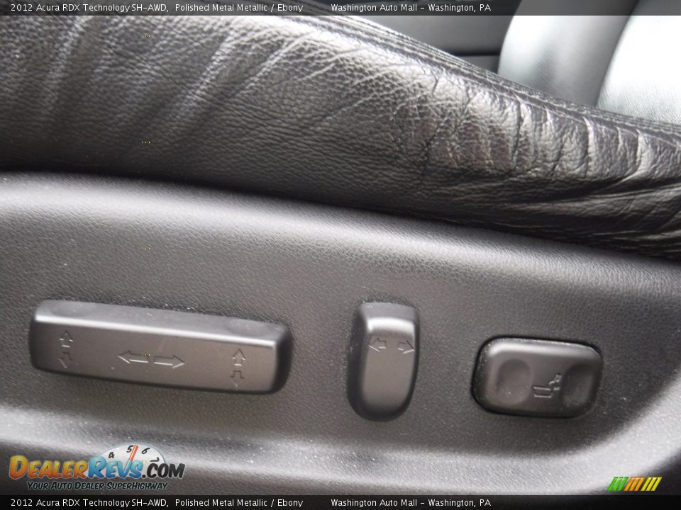2012 Acura RDX Technology SH-AWD Polished Metal Metallic / Ebony Photo #14
