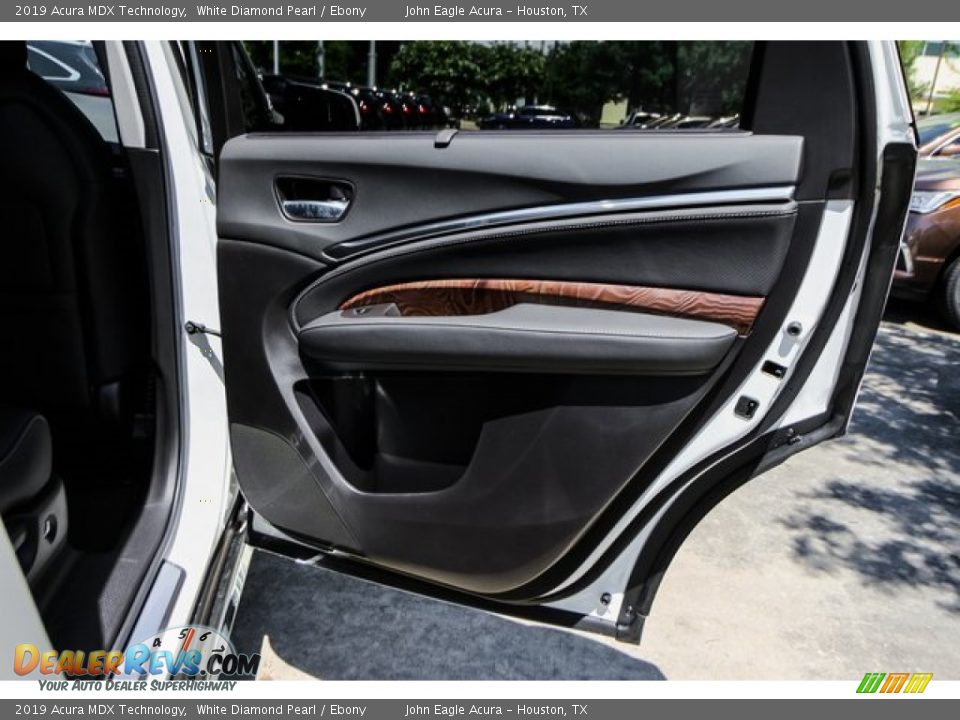 2019 Acura MDX Technology White Diamond Pearl / Ebony Photo #21