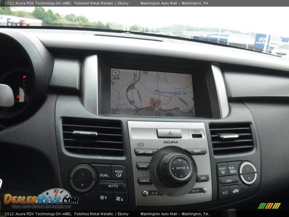 2012 Acura RDX Technology SH-AWD Polished Metal Metallic / Ebony Photo #17