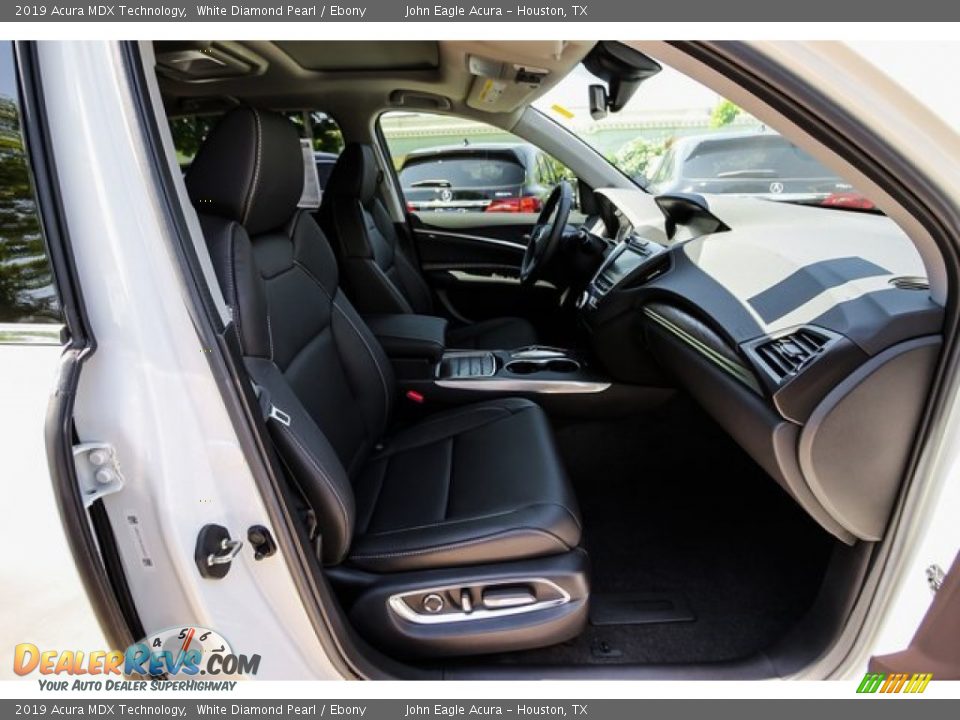 2019 Acura MDX Technology White Diamond Pearl / Ebony Photo #24