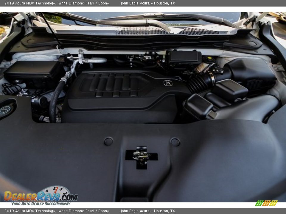 2019 Acura MDX Technology White Diamond Pearl / Ebony Photo #25