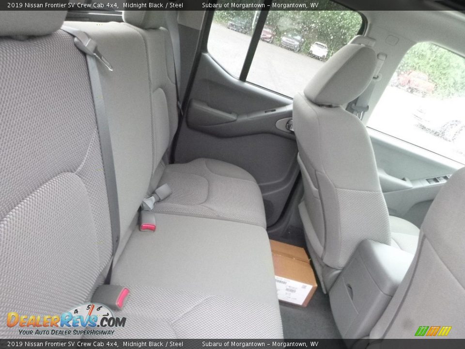 2019 Nissan Frontier SV Crew Cab 4x4 Midnight Black / Steel Photo #13