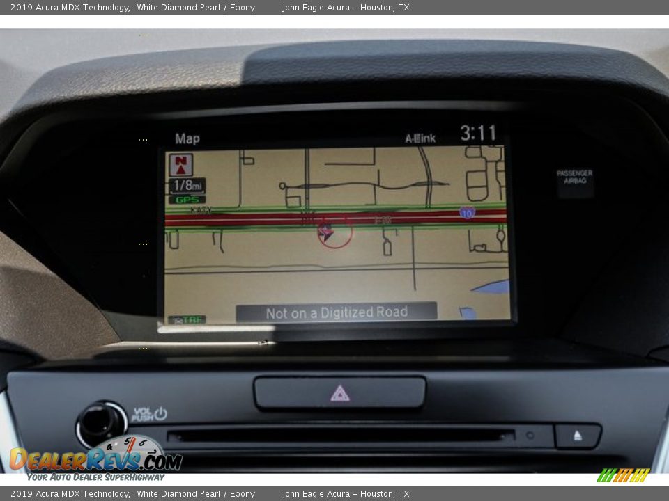 2019 Acura MDX Technology White Diamond Pearl / Ebony Photo #28