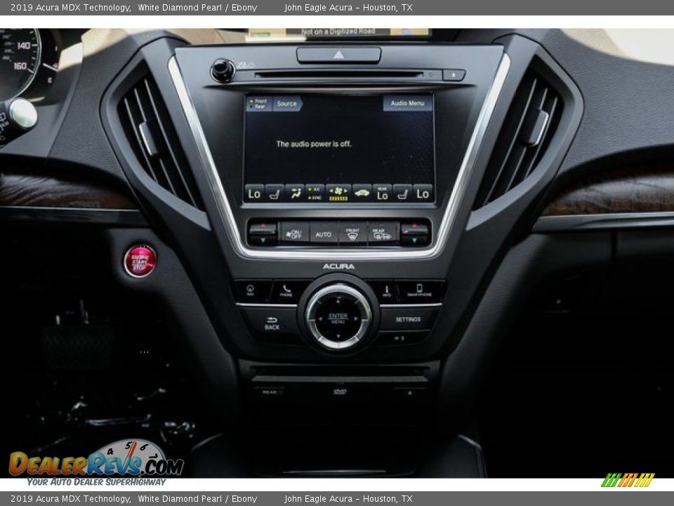 2019 Acura MDX Technology White Diamond Pearl / Ebony Photo #29