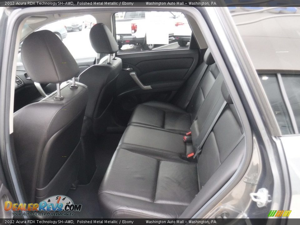 2012 Acura RDX Technology SH-AWD Polished Metal Metallic / Ebony Photo #24
