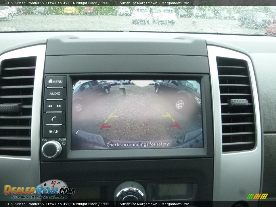 2019 Nissan Frontier SV Crew Cab 4x4 Midnight Black / Steel Photo #18
