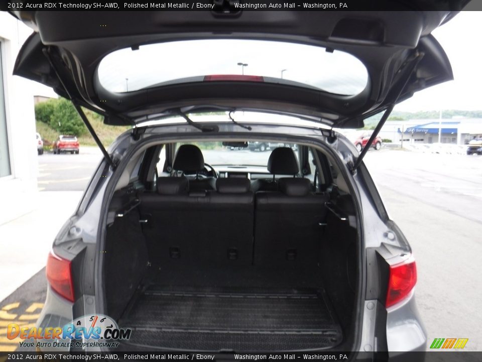 2012 Acura RDX Technology SH-AWD Polished Metal Metallic / Ebony Photo #25
