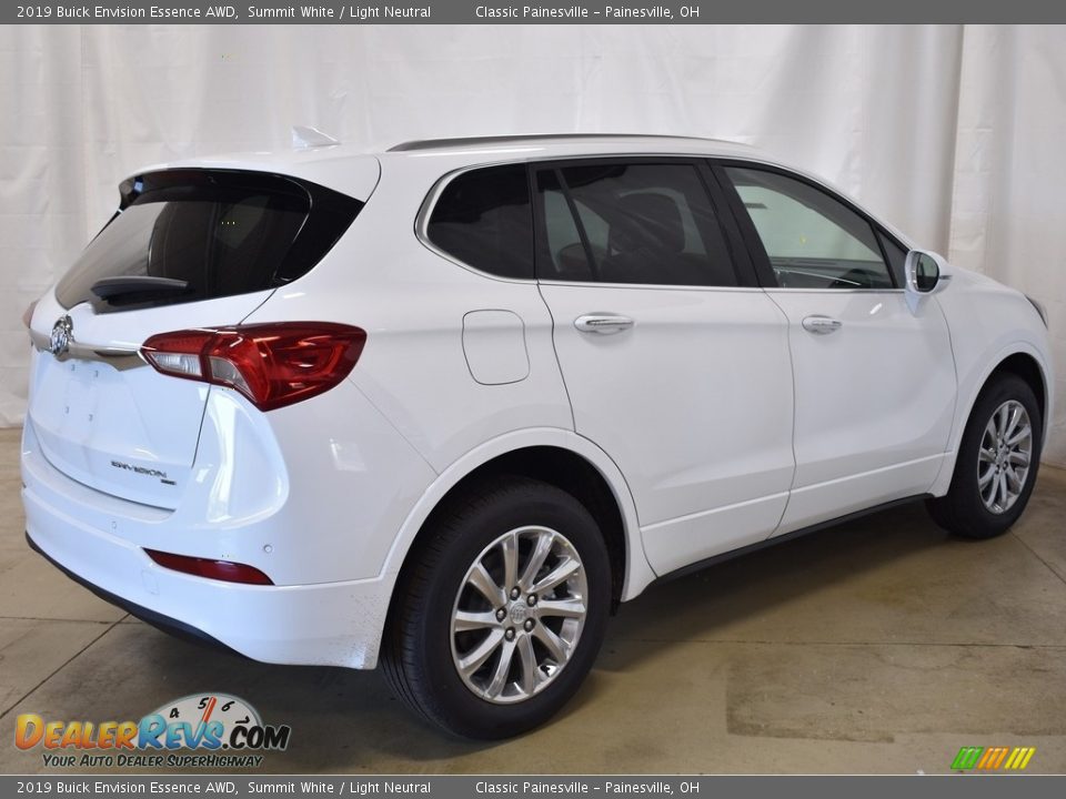 2019 Buick Envision Essence AWD Summit White / Light Neutral Photo #2