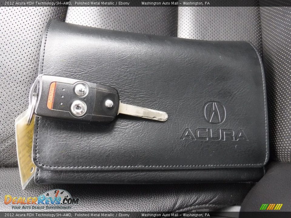 2012 Acura RDX Technology SH-AWD Polished Metal Metallic / Ebony Photo #26
