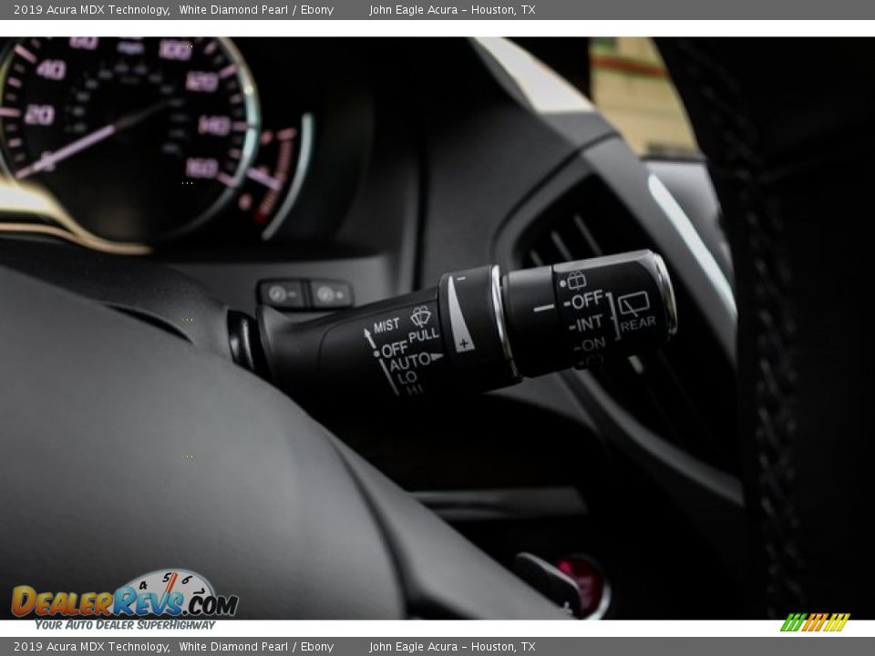 2019 Acura MDX Technology White Diamond Pearl / Ebony Photo #36