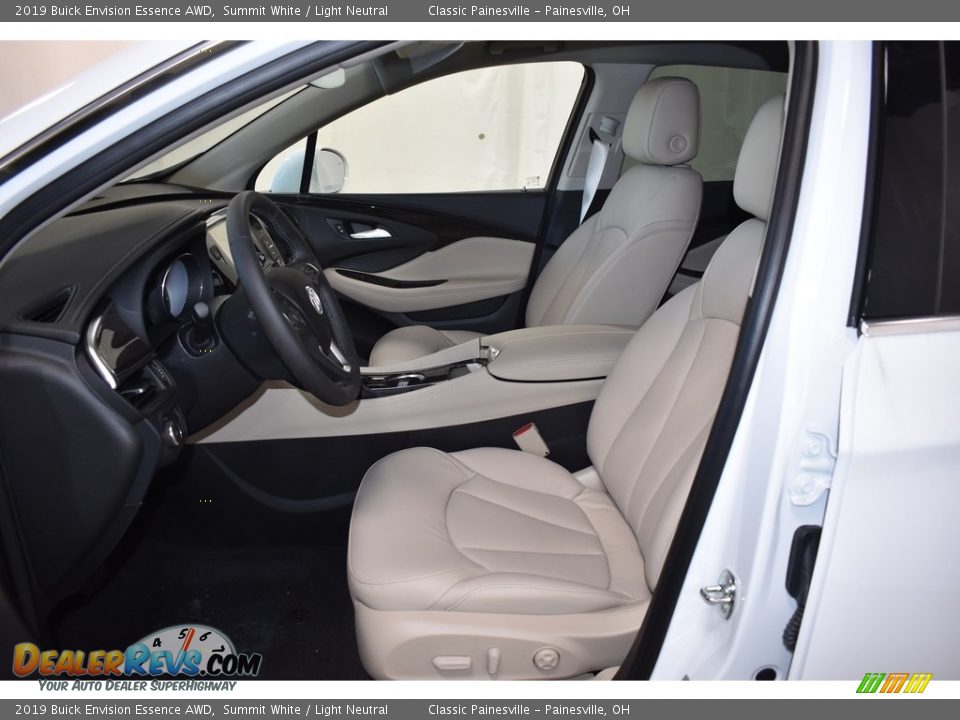2019 Buick Envision Essence AWD Summit White / Light Neutral Photo #7