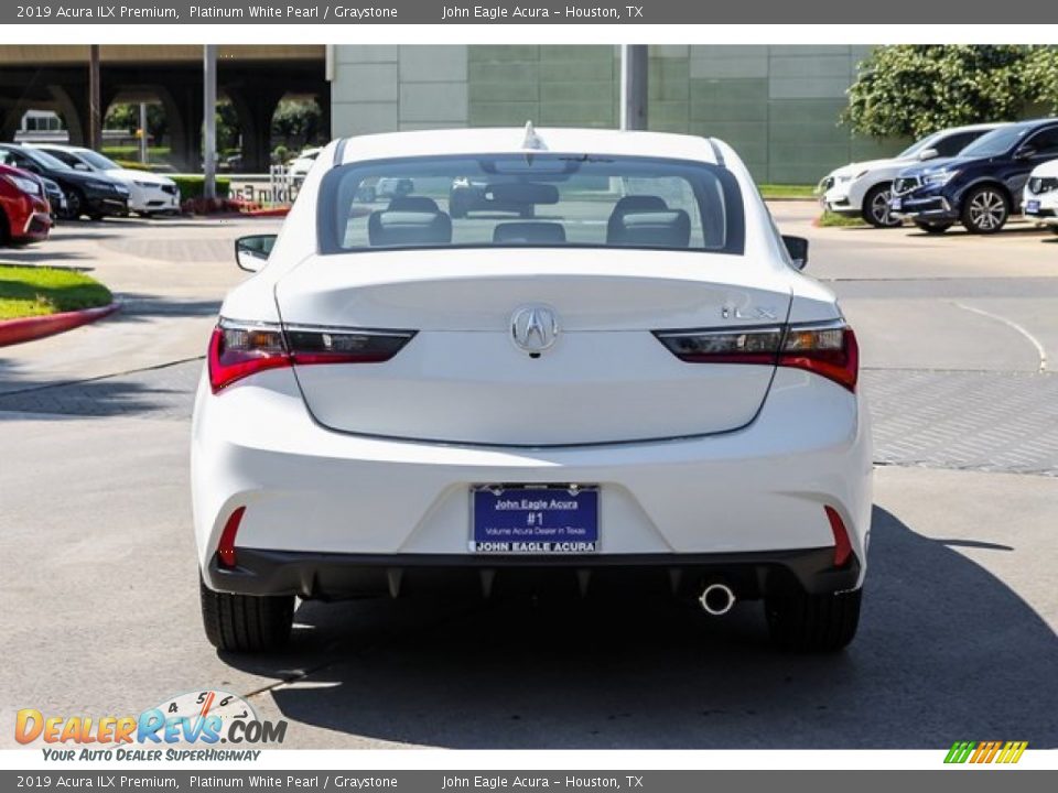 2019 Acura ILX Premium Platinum White Pearl / Graystone Photo #6