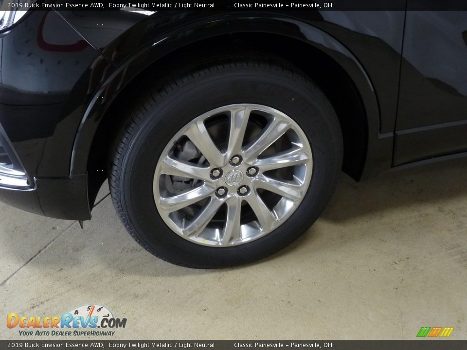 2019 Buick Envision Essence AWD Ebony Twilight Metallic / Light Neutral Photo #5
