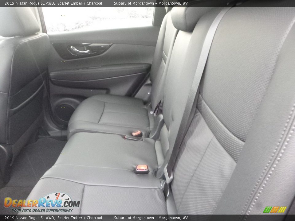 2019 Nissan Rogue SL AWD Scarlet Ember / Charcoal Photo #12