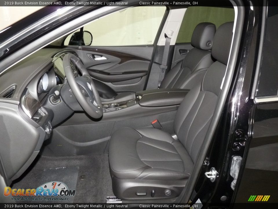 2019 Buick Envision Essence AWD Ebony Twilight Metallic / Light Neutral Photo #6