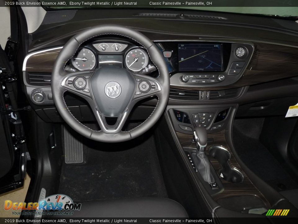 2019 Buick Envision Essence AWD Ebony Twilight Metallic / Light Neutral Photo #8