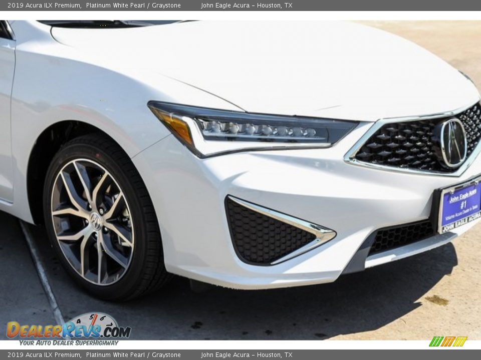 2019 Acura ILX Premium Platinum White Pearl / Graystone Photo #11