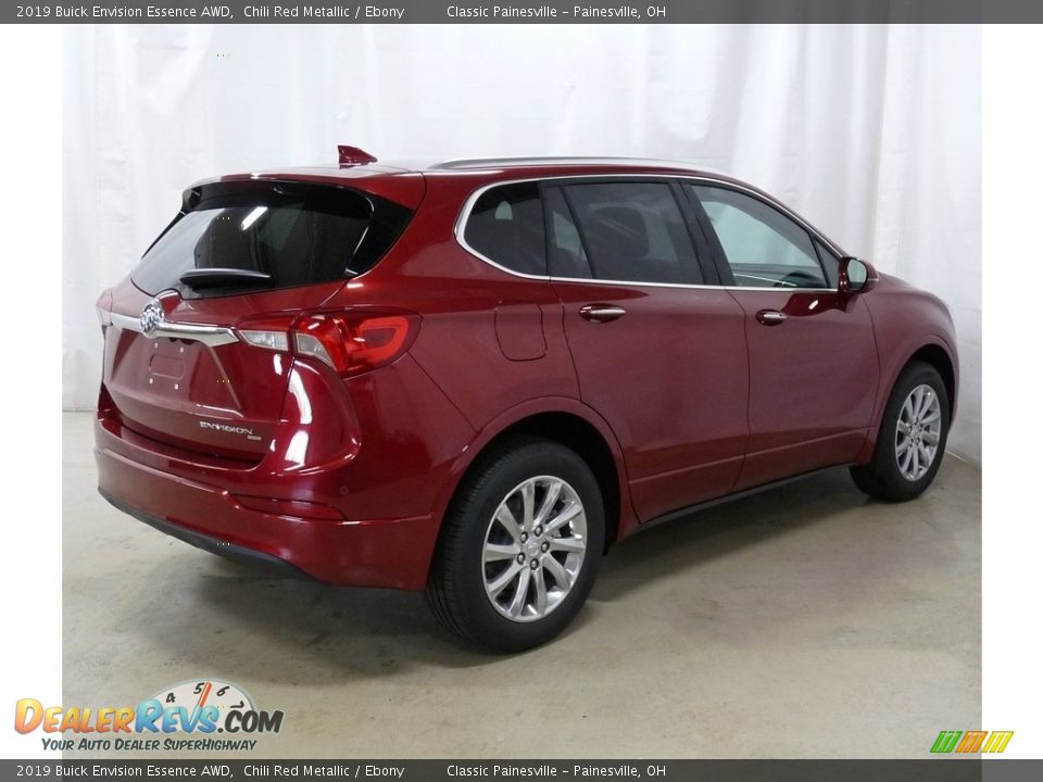 2019 Buick Envision Essence AWD Chili Red Metallic / Ebony Photo #2