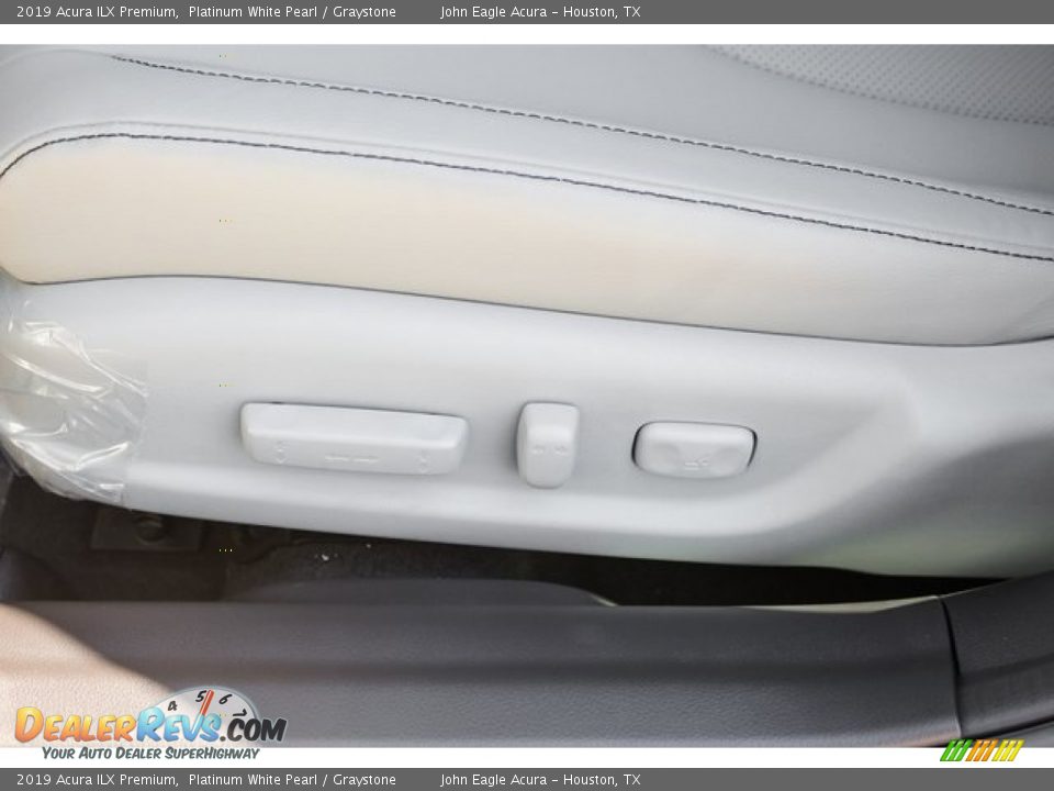 2019 Acura ILX Premium Platinum White Pearl / Graystone Photo #13