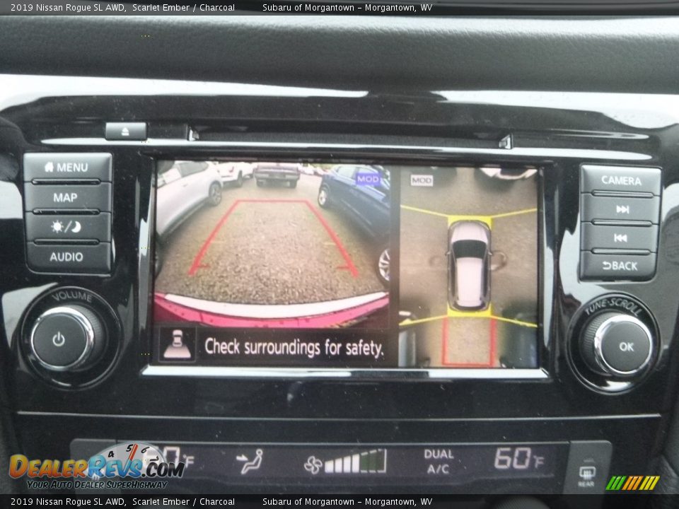 2019 Nissan Rogue SL AWD Scarlet Ember / Charcoal Photo #17
