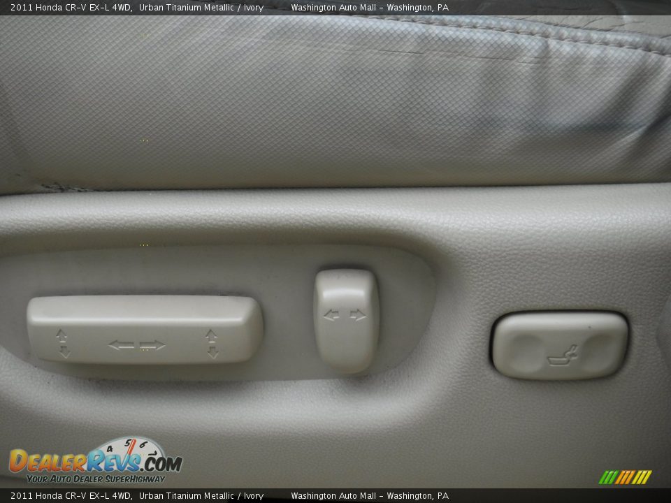 2011 Honda CR-V EX-L 4WD Urban Titanium Metallic / Ivory Photo #16
