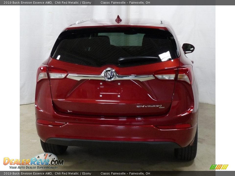 2019 Buick Envision Essence AWD Chili Red Metallic / Ebony Photo #3