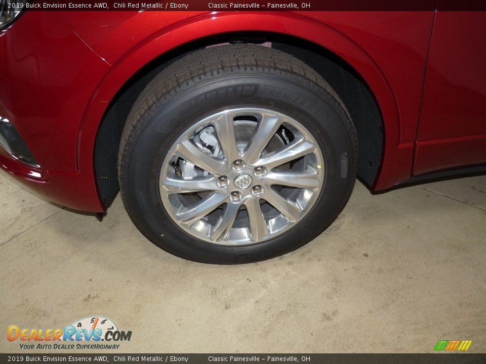 2019 Buick Envision Essence AWD Chili Red Metallic / Ebony Photo #5